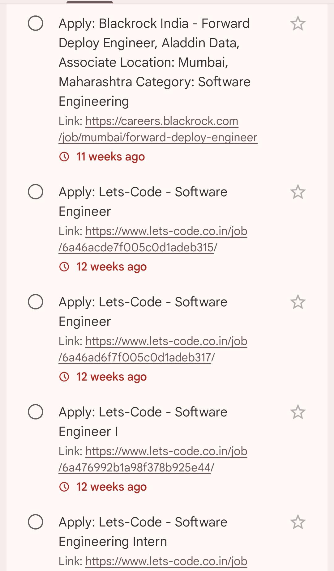 JobBot: Autonomous Job Scraper for Fresher SDE Roles